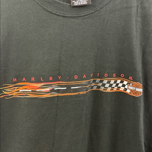 Harley-Davidson Men’s Sleeveless Black T-shirt Size Large Kansas City MO 2002 - Picture 4 of 8